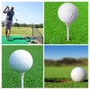 LIUHUIZEYU 1 1/2'' Plastic Golf Tees, 4-Prong Golf Tees Short