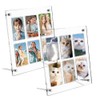 siawadeky Card Display Case, 6 Layers, Fully Transparent, Card Stand,