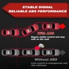 ABS Wheel Speed Sensor 2Pcs: Rear Left & Right Compatible
