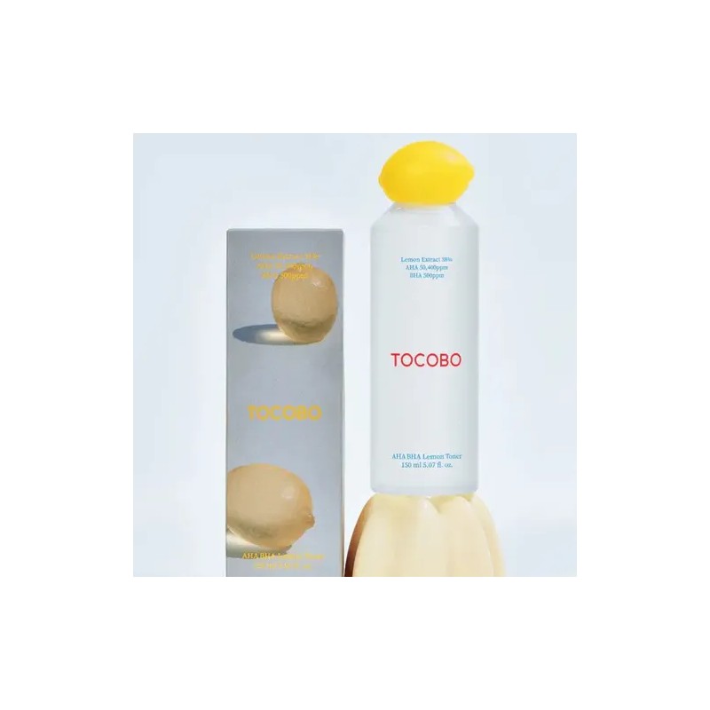 Tocobo Aha Bha Lemon Toner Exfoliante 150ml
