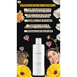 Crema Calendula,tónico Calendu/jabón Calendula 3pzs Fármasi/