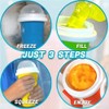 Slushy Maker Portable Travel Ice Cup DIY Homemade Freeze Drinks