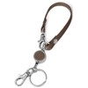 Jb.eshing Reel Key Chain, Reel Strap, Genuine Leather, Inspected, Includes