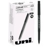 uni-ball Uniball Onyx Rollerball Pen 12 Pack Black 0.7mm Fine