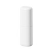 White Travel Toothbrush Case, Portable Plastic Toothbrush Holder with Dustproof