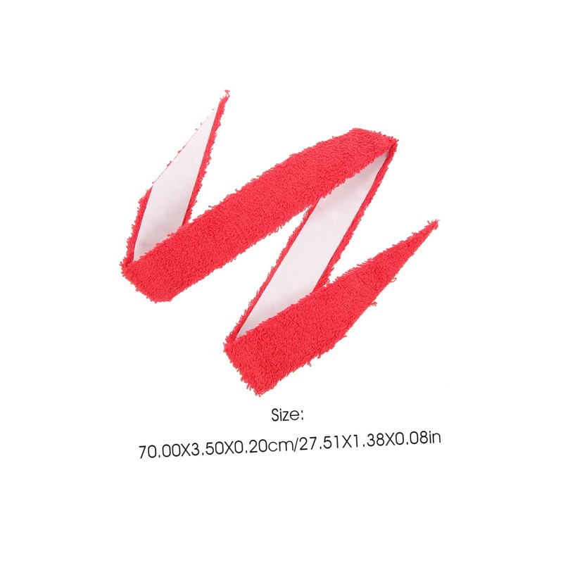 Gatuida 2Pcs Badminton Grip Tape Comfortable Cotton Handle Wrap for