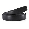 Nelbons Men's Leather Ratchet Belt Strap Only 35mm 1 3/8",Fit