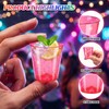 50 Pack 2oz Neon Pink Shot Cups - Vibrant Party