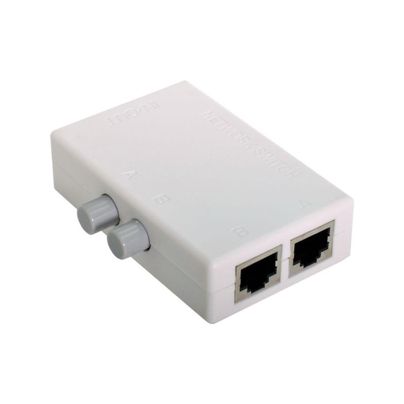 chenyang RJ45 Switcher Adapter 2 in 1 Output & 1
