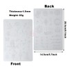 1pc White Tiny Tattoo Practice Skin Double Sided Silicone Tattoo