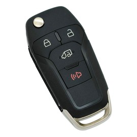 Keyless Entry Replacement Key Fob Cover Case fit for Ford Fusion Transit F-150 F-250 F-350 F-350 F-450 Ranger Ecosport Bronco Explorer Key Fob