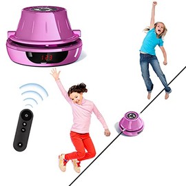 Smart Jump Rope Machine Electronic Skipping Ropes 1-10 Speed Level Adjustment Multiplayer Jumping Rope Groups Rope Skipping LED Display Counter Workou