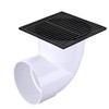 NDS 970, 9-Inch Square Grate, Connects to 6-Inch Spee-D® Basin,