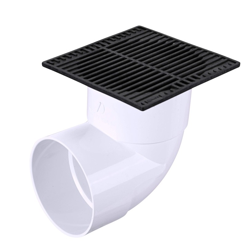 NDS 970, 9-Inch Square Grate, Connects to 6-Inch Spee-D® Basin,