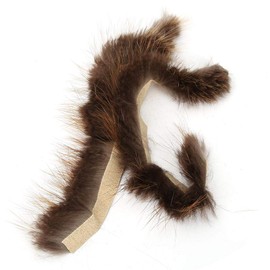 Zer one Archery Bow String Silencer,Beaver Hair Bowstring Shock Absorption,Fabric Dampener for Recurve Bow