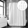 HAIKING Shower Curtain Magnets, 10 PCS White Round Plastic Covered