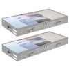 4 Inch Low Profile Under Bed Storage Drawer 2 Pack,