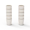 Labasics Rubber Stoppers (Pack of 10) 10 Pack 24# Natural