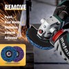 10 Pack Strip Disc Wheel for Angle Grinders Stripping Wheel,