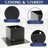 WHATWEARS 4 x 4 Post Base 4 Pcs (Inner Size