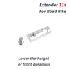 DJC Road Bike Front Derailleur Extender Adapter Converter Shimano R7000