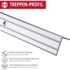 Gedotec Stair Profile Aluminium Step Edge Profile Aluminium Angle Profile