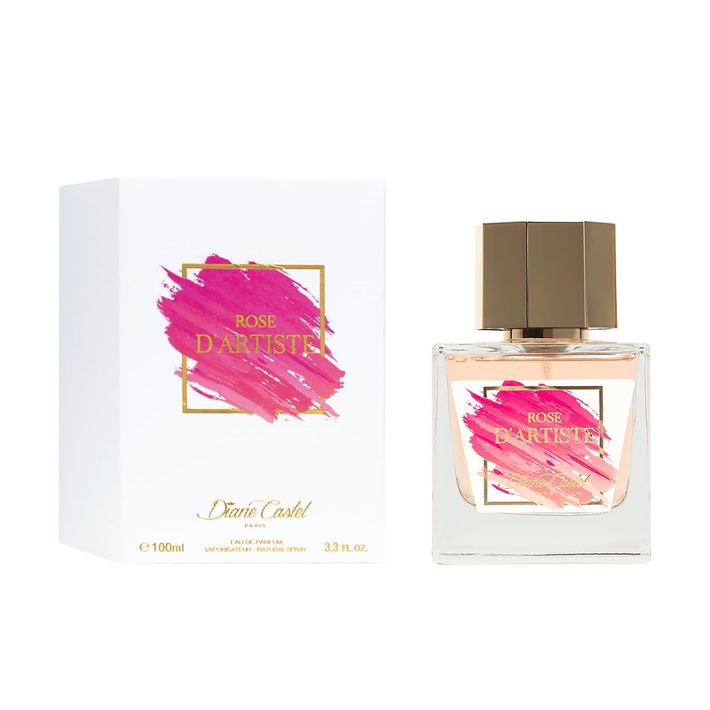 Diane Castel Rose d'Artiste - Fresh Floral Fragrance - Perfume
