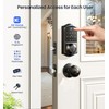 Veise VE017 Fingerprint Smart Door Lock, App Control, 7-in-1 Keyless