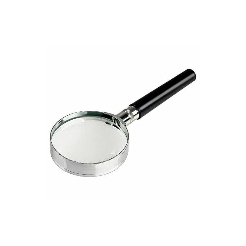 10X Handheld Magnifier Magnifying Glass Handle Low Vision Aid 50mm