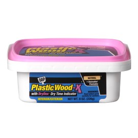 DAP 541 Series 00541 1/2pt Natural Plastic Wood-X w/Drydex, 1/2 Pint