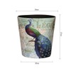 Scakbyer 10L Retro Style Kitchen Trash Can Bedroom Trash Bin