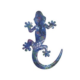 Sonoran Souvenirs Blue Gecko Magnetic Screen Saver Sliding Door Lanai Screen Door Magnet Patio Heavy Duty Magnet Gloss Finish