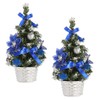 Mini Christmas Tree Artificial Small Xmas Tree Tabletop Desk Decorations
