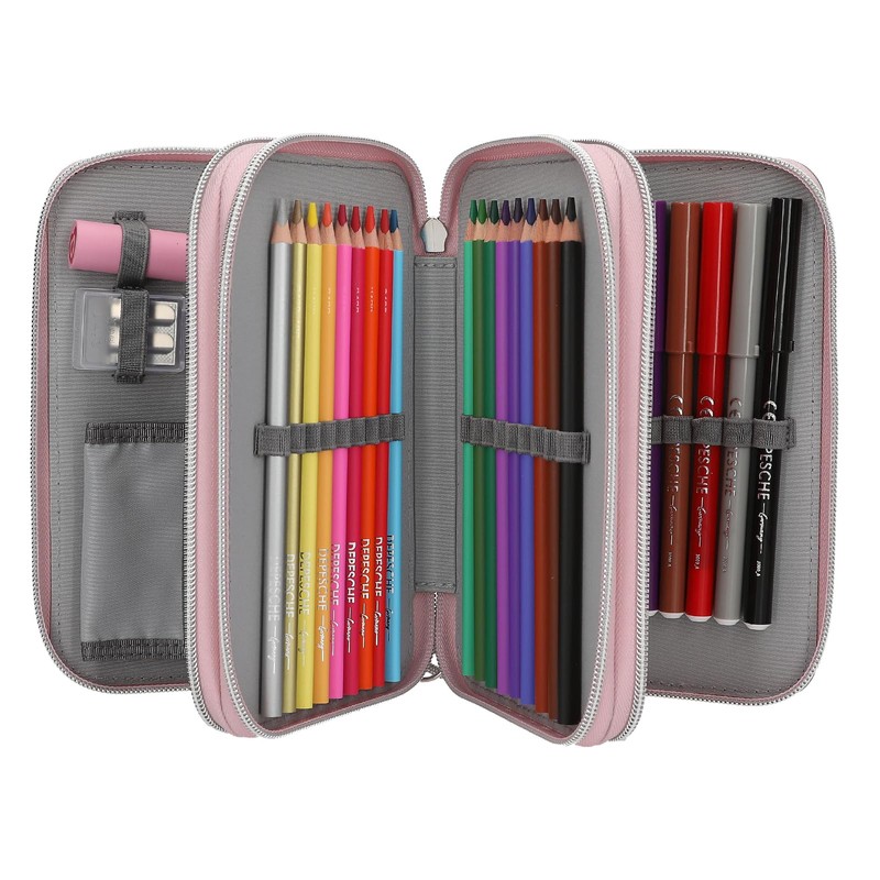 Depesche 13315 TOPModel My BFF Filled 3-Compartment Pencil Case in