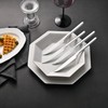 KINGSTONE Sharp Steak Knives, German Stainless Steel Steak Knife Set