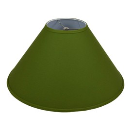 FenchelShades.com 7" Top Diameter x 22" Bottom Diameter 13" Slant Height Lampshade USA Made (Avocado)