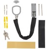 ONVAYA® Door Handle Chain with Scratch Protection, Door Chain, Door