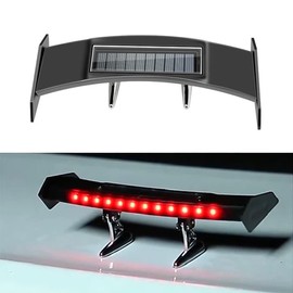 6.5 inch Universal LED Car Spoiler Lights The New Solar Streamer Warning Tail Light Suitable For Pickup truck, RV, GM Automotive Exterior Accessories