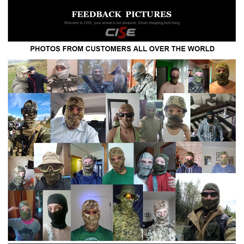 Unbranded Balaclava Ski Mask Neck Gaiter Windproof Sun UV Protection