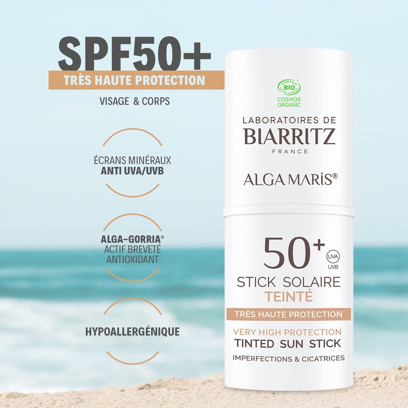 Alga Maris Sun Protection Stick Tinted Organic SPF 50+ 9