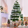 Jylucky 4PCS Mini Christmas Tree, Tabletop Small Christmas Tree Decorations,