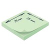 WAYTEX 1200 Reusable Sticky Notes Pastel Green 12 Pads of