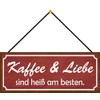Schatzmix Tin-Plate Sign, Sheet metal, Multicoloured, 27x10 cm