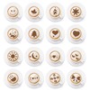NUWAVE Coffee Art Stencils – Set of 16