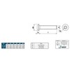 Hippo Hardware M4 (4mm X 6mm) Torx Pin Button Head