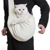 Dog Sling Carrier Portable Cat Carrier Bag with Widened Shoulder