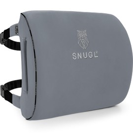 SNUGL Lower Back Support Cushion Grey