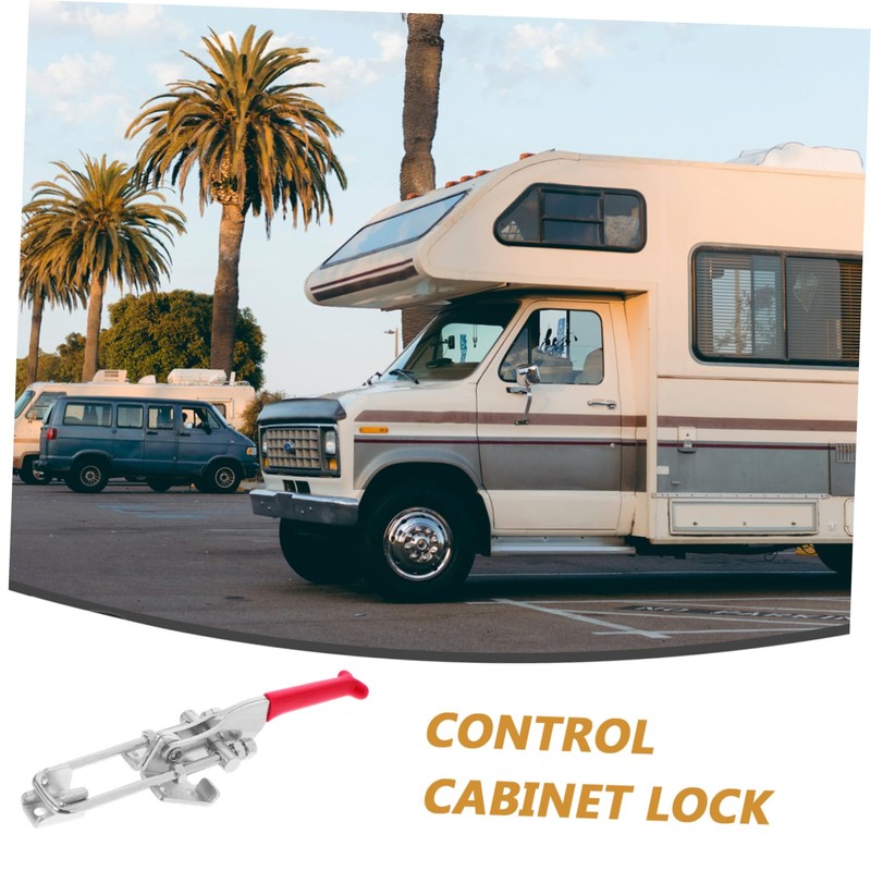 DOITOOL Adjustable Metal Toggle Hasp Clamp for Rv and Camper