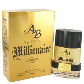 AB Spirit Millionaire By Lomani 3.4oz/100ml Edt Spray For Men New In Box