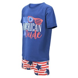 Unique Baby Disfraz patriótico americano para niños 4 de julio, Stripestar, 8 Años